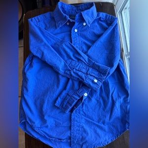 Polo Ralph Lauren: boy button down shirt (barely worn-but kept in the closet)